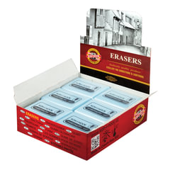 Ластик-клячка художественный KOH-I-NOOR, 47&times;36&times;10 мм, мягкий, голубой, 6421018009KD