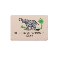 Ластик KOH-I-NOOR &laquo;Слон&raquo; 300/<wbr/>60, 31&times;21&times;8 мм, белый/<wbr/>цветной, прямоугольный, натуральный каучук, 0300060025KDRU