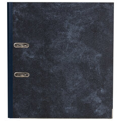 Папка-регистратор ОФИСМАГ, фактура стандарт, с мраморным покрытием, 50 мм, синий корешок, 225586