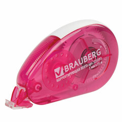 Корректирующая лента BRAUBERG MAXI, увеличенная длина 5 мм х 25 м, белый/<wbr/>красный корпус, блистер, 225593