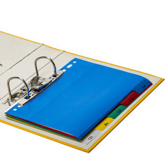 Разделитель пластиковый МАЛЫЙ ФОРМАТ (210&times;162мм), А5, 5 листов, цифровой 1-5, оглавление, BRAUBERG, 225628