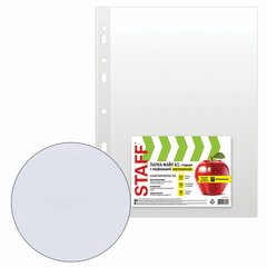 Папки-файлы БОЛЬШОГО ФОРМАТА (297&times;420 мм) А3, ВЕРТИКАЛЬНЫЕ, КОМПЛЕКТ 50 шт., 35 мкм, STAFF &laquo;Manager&raquo;, 225769