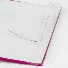 Обложки ПП для учебников МАЛОГО ФОРМАТА, КОМПЛЕКТ 5 шт., КЛЕЙКИЙ КРАЙ, 80 мкм, 232&times;400 мм, универсальные, прозрачные, 16.13/<wbr/>5