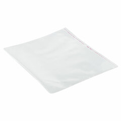 Обложки ПП для учебников МАЛОГО ФОРМАТА, КОМПЛЕКТ 5 шт., КЛЕЙКИЙ КРАЙ, 80 мкм, 232&times;400 мм, универсальные, прозрачные, 16.13/<wbr/>5