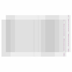 Обложки ПП для учебников и тетрадей А4 БОЛЬШОГО ФОРМАТА, КОМПЛЕКТ 5 шт., КЛЕЙКИЙ КРАЙ, 80 мкм, 300&times;500 мм, универсальные, 16.43/<wbr/>5