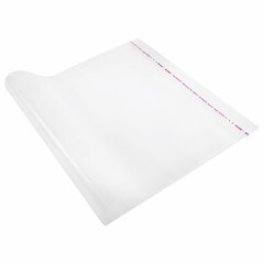 Обложки ПП для учебников и тетрадей А4 БОЛЬШОГО ФОРМАТА, КОМПЛЕКТ 5 шт., КЛЕЙКИЙ КРАЙ, 80 мкм, 300&times;500 мм, универсальные, 16.43/<wbr/>5