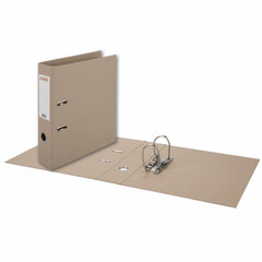 Папка-регистратор STAFF &laquo;Basic&raquo; картонная, без покрытия и уголка, 75 мм, 225943