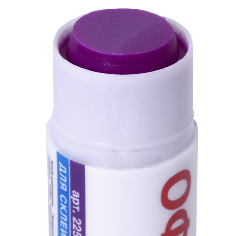 Клей-карандаш ОФИСМАГ 15 г, обесцвечивающийся после высыхания, 225963 - фото 5