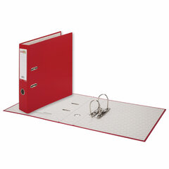 Папка-регистратор STAFF &laquo;Manager&raquo; с покрытием из ПВХ, 70 мм, без уголка, красная, 225980