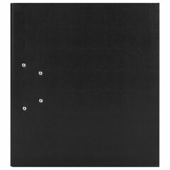 Папка-регистратор BRAUBERG с двумя арочными механизмами (до 800 листов), покрытие ПВХ, 125 мм, черная, 226053