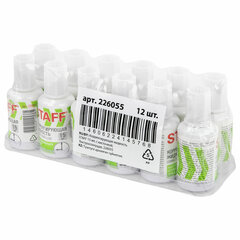 Корректирующая жидкость STAFF &laquo;Basic&raquo;, быстросохнущая, 15 мл, с кисточкой, 226055