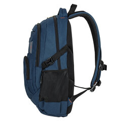 Рюкзак BRAUBERG DELTA универсальный, 2 отделения, с отделением для ноутбука, &laquo;Mercury&raquo;, синий, 49&times;34&times;15 см, 226348