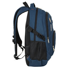 Рюкзак BRAUBERG DELTA универсальный, 2 отделения, с отделением для ноутбука, &laquo;Mercury&raquo;, синий, 49&times;34&times;15 см, 226348