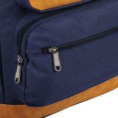 Рюкзак BRAUBERG STATES универсальный, карман-антивор, &laquo;Bronx&raquo;, темно-синий, 46&times;31&times;14 см, 226349