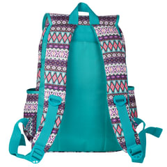 Рюкзак BRAUBERG TRACE универсальный, с клапаном, узоры, &laquo;Rhombus&raquo;, 34&times;25,5&times;12,5 см, 226358