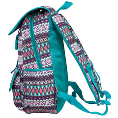 Рюкзак BRAUBERG TRACE универсальный, с клапаном, узоры, &laquo;Rhombus&raquo;, 34&times;25,5&times;12,5 см, 226358