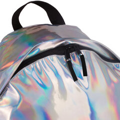 Рюкзак BRAUBERG GLOSSY универсальный, блестящий, серебро, 41&times;32&times;14 см, 226421