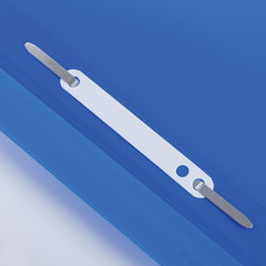 Скоросшиватель пластиковый с перфорацией BRAUBERG, А4, 140/<wbr/>180 мкм, синий, 226583