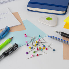 Булавки универсальные STAFF &laquo;EVERYDAY&raquo;, 28 мм, 150 штук, в картонной коробке, 226760