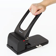 Дырокол металлический МОЩНЫЙ BRAUBERG &laquo;Heavy duty&raquo;, до 100 л., черный, 226869