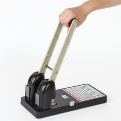 Дырокол металлический МОЩНЫЙ BRAUBERG &laquo;Heavy duty&raquo;, до 150 л., черный, 226870