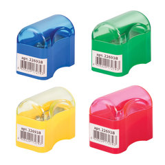 Точилка ПИФАГОР с контейнером, пластиковая, &laquo;Сундучок&raquo;, цвет корпуса ассорти, 226938