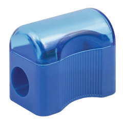 Точилка ПИФАГОР с контейнером, пластиковая, &laquo;Сундучок&raquo;, цвет корпуса ассорти, 226938