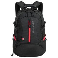 Рюкзак GERMANIUM &laquo;S-03&raquo; универсальный, с отделением для ноутбука, увеличенный объем, черный, 46&times;32&times;26 см, 226949