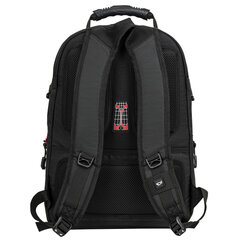 Рюкзак GERMANIUM &laquo;S-03&raquo; универсальный, с отделением для ноутбука, увеличенный объем, черный, 46&times;32&times;26 см, 226949