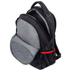 Рюкзак GERMANIUM &laquo;S-06&raquo; универсальный, уплотненная спинка, облегченный, черный, 46&times;32&times;15 см, 226953