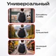 Рюкзак GERMANIUM "S-06" универсальный, уплотненная спинка, облегченный, черный, 46х32х15 см, 226953