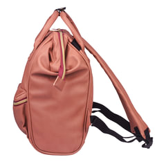 Рюкзак BRAUBERG CELEBRITY универсальный, экокожа, длинные ручки, коралловый, 34&times;23&times;15 см, 227078