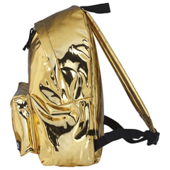 Рюкзак BRAUBERG GLOSSY универсальный, блестящий, светло-золотой, 41&times;32&times;14 см, 227094