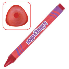 Восковые мелки трехгранные ЮНЛАНДИЯ &laquo;ЮНЛАНДИК И МУДРЫЙ ЛИС&raquo;, НАБОР 12 цветов, 227289