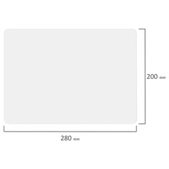 Доска для лепки А4, 280&times;200 мм, ПИФАГОР, белая, 2 стека, 227397