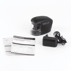 Точилка электрическая BRAUBERG &laquo;ORIGINAL&raquo;, питание 220 В/<wbr/>4 батарейки АА, фрезерный механизм, 227565