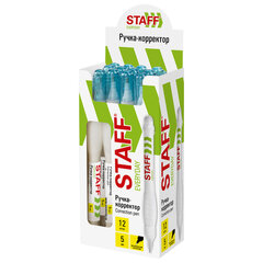 Ручка-корректор STAFF &laquo;EVERYDAY&raquo;, 5 мл, металлический наконечник, круглый корпус, 227567