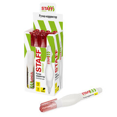 Ручка-корректор STAFF &laquo;EVERYDAY&raquo;, 3 мл, металлический наконечник, 227570
