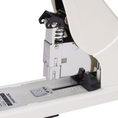 Степлер ЭНЕРГОСБЕРЕГАЮЩИЙ МОЩНЫЙ №24/<wbr/>6-23/<wbr/>17 BRAUBERG &laquo;Easy Press&raquo;, до 120 листов, БЕЗ УСИЛИЙ, 227664