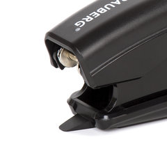 Степлер №24/<wbr/>6, 26/<wbr/>6 BRAUBERG &laquo;Black Jack&raquo;, до 20 листов, антистеплер, черный, 227764