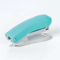 Степлер №10 BRAUBERG &laquo;Original&raquo;, до 12 листов, с антистеплером, бирюзовый, 227765