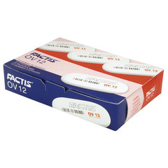 Ластик большой FACTIS OV 12 (Испания), 61&times;28&times;13 мм, белый, овальный, CMFOV12