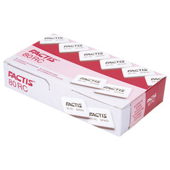 Ластик FACTIS 80 RC (Испания), 28&times;20&times;7 мм, белый, прямоугольный, CNF80RC