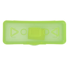 Пенал пластиковый ПИФАГОР тонированный, ассорти 4 цвета, 20&times;7&times;4 см, 228113