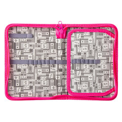 Пенал BRAUBERG, 1 отделение, 1 откидная планка, ламинированный картон, 19&times;13 см, &laquo;Зима&raquo;, 228253