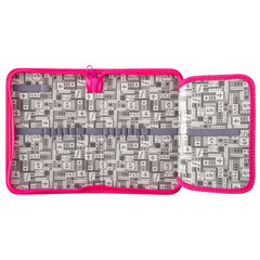 Пенал BRAUBERG, 1 отделение, 1 откидная планка, ламинированный картон, 19&times;13 см, &laquo;Зима&raquo;, 228253