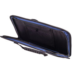 Папка на молнии с ручками STAFF &laquo;EVERYDAY&raquo;, А4, твердые стенки, ткань, синяя, 228345