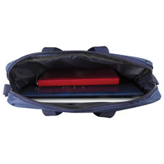 Сумка для документов STAFF MANAGER на молнии с карманом, полиэстер, синяя, 32&times;37&times;5 см, 228346