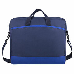 Сумка для документов STAFF MANAGER на молнии с карманом, полиэстер, синяя, 32&times;37&times;5 см, 228346