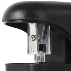 Точилка электрическая BRAUBERG &laquo;Black Jack&raquo;, питание от 4 батареек АА, дополнительное сменное лезвие, 228424